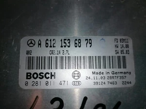 @ Centralina motore Mercedes-Benz CLK C209 0281011471 A6121536879 2003 - Foto 1 di 3