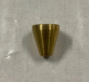 Small Brass Slip-In Tobacco Billy Toker Cigarette Mull Buds Bucket Pieces NEW - Bild 1 von 2