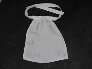 Vintage Disney Beauty and the Beast Belle Doll Apron White With Blue Stars - Picture 1 of 6