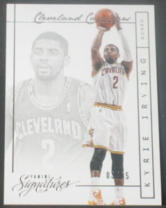 Kyrie Irving 2013-14 Panini Signatures #33 (03/25) Cleveland Cavaliers - Picture 1 of 2