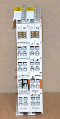 Wago 750-430 Digitaleingangsklemme 2 Stück - Bild 1 von 2