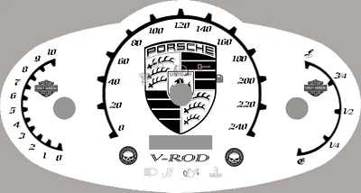 Harley Davidson V Rod, Night Rod Special VRSCDX 2001-2017 HD y Porsche Foto 1 de 3