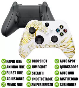 Gold Wave Modded Reflex Buttons Rapid Fire Modded Controller for Xbox Series X S - Picture 1 of 8
