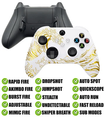 Gold Wave Modded Reflex Buttons Rapid Fire Modded Controller for Xbox Series X S - Image 1 of 4