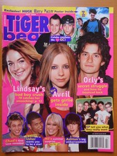 TIGER BEAT Magazine - July 2004 - AVRIL, USHER, HILARY, JESSE, ORLANDO, ASHTON