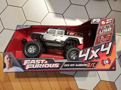 Jada Elite R/C - Fast and Furious F9 2020 JEEP GLADIATOR 4x4 RC 1:12 New In Box - Image 1 of 3