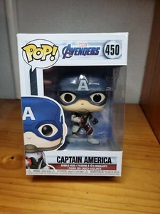 Captain America Avengers 450 Funko POP Vinyl Brand New IN PROTECTOR - Picture 1 of 5