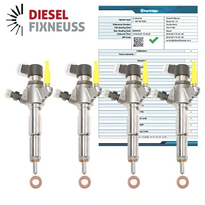 4X Iniettore 1,6hdi 9802448680 Iniettore Ford Volvo Peugeot Mazda 9674973080 - Bild 1 von 4