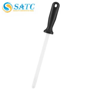 SATC 15 inch Ceramic Whetstone Honing Rod For Kitchen Knives Scissors Sickle - Picture 1 of 5
