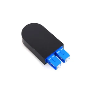 9/125 SC/UPC Single Mode SM Double SC Fiber Loopback Fiber Opitc Adapter B - Afbeelding 1 van 10