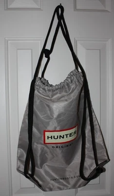 Hunter Original Bota Bolsa para el Polvo Mochila Bolso de Viaje Mochila Cordón Cincha A7 Foto 1 de 2