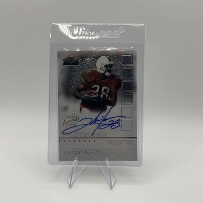 2002 Topps Finest Rookie Auto /1200 Clinton Portis #122 - Image 1 of 2