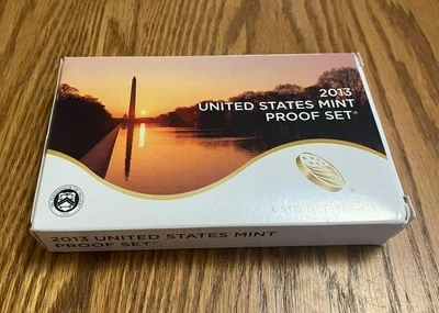 2013 S United States Mint Proof Set Brand New In Box With COA San Francisco Coin - Image 1 of 4