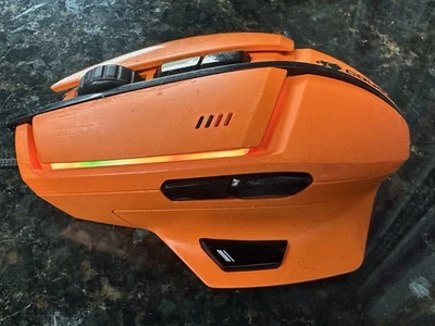 COUGAR 600M Wired USB Gaming Mouse Adjustable Tested Working Gorgeous Orange - Image 1 of 4