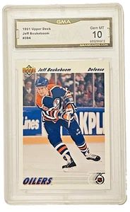 1991 Upper Deck #394 Jeff Beukeboom GMA 10 - Picture 1 of 2