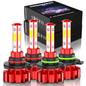 For Buick Lucerne CXL Sedan 4-Door 2006-2011 4x LED Headlight High Low Bulbs Kit - Picture 1 of 12