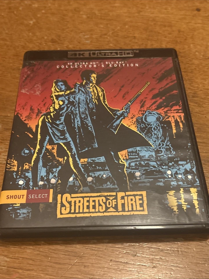 Streets of Fire Collector's Edition (3 Disk 4K UHD, Blu Ray 1984) Shout Select - Image 1 of 4