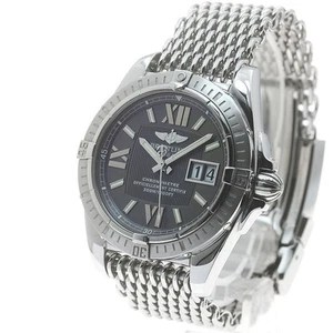 BREITLING A49350 Galactic 41 Cockpit Date Automatic Men's Wristwatches SS - Picture 1 of 6