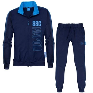 Tuta SSC Napoli in cotone a maniche lunghe per bambino ragazzo e adulto 7125 - Picture 1 of 6