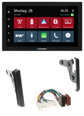 Blaupunkt MP3 Bluetooth DAB 2DIN USB Autoradio für Toyota Highlander Matrix RAV - Bild 1 von 4