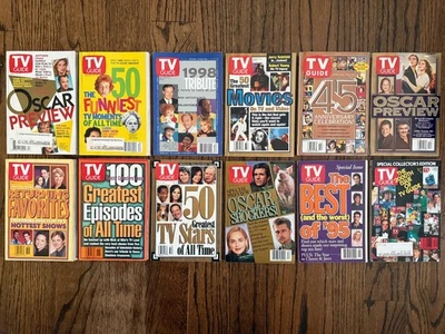 12 Various "Special Edition" TV Guides Magazines - See Pictures - Brand New - Image 1 of 4