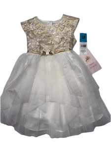 Girls Jona Michelle Formal Cocktail Wedding Party Pageant Princess Dress Size 4 - Picture 1 of 12
