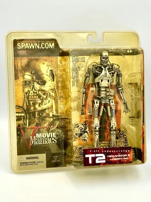 Movie Maniacs Terminator Endoesqueleto (excelente estado) T-800 Judgement Day 2002 Foto 1 de 3