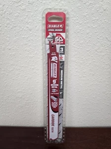 Diablo 9 Zoll 10 TPI Stahl Demon Hartmetall Zähne Klingen  - Bild 1 von 2