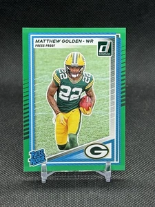 Panini Donruss 2025 - Clasificado Novato Matthew Dorado #311 Prueba de Prensa Verde (RC) - Imagen 1 de 2