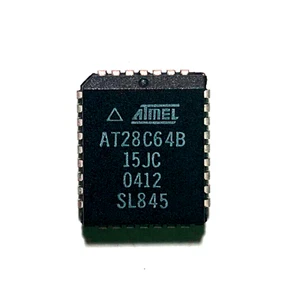 AT28C64B 150nS 8Kbx8 EEprom memory PLCC-32 Genuine Atmel part tested x 1 pcs - Picture 1 of 1