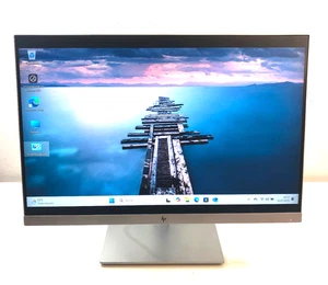 HP EliteDisplay E243i 24 Zoll Monitor 1920x1200 WUXGA IPS 5ms Silber Bildschirm - Afbeelding 1 van 6