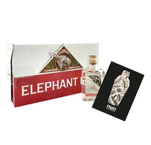 Elephant Gin Miniatur 16x 50ml (45% vol) London Dry Gin Mini- [Enthält Sulfite]