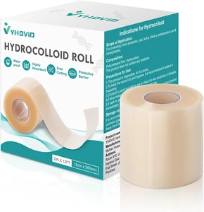 Hydrokolloidrolle zur Wundversorgung, Hydrokolloid Pflasterverbände mit Selbstklebend - Bild 1 von 12