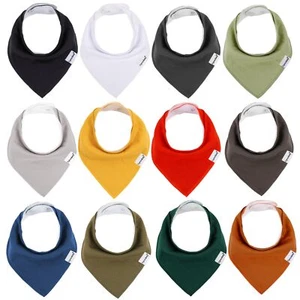 Baby Drool Bibs for Boys & Girls Soft Cotton Bibs for Teething & Drooling - Picture 1 of 9