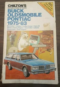 CHILTON'S Buick Oldsmobile Pontiac 1975-83 Repair & Tune-Up Guide - Picture 1 of 4