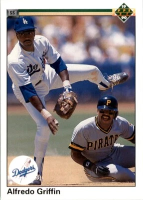1990 Upper Deck MLB Alfredo Griffin #338 - Image 1 of 2