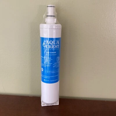 (1) Aqua Crest AQF-4396508 Refrigerator Water Filter Whirlpool 4396508P  4392857 - Image 1 of 4