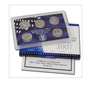 2007 50 State Quarters Proof Set - OVP - Bild 1 von 1