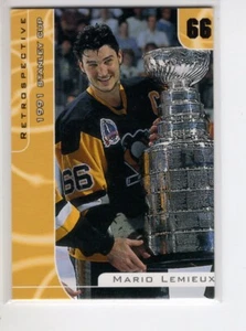 2000 RETROSPECTIVE MARIO LEMIEUX HOCKEY CARD #R-10 EX - Picture 1 of 1
