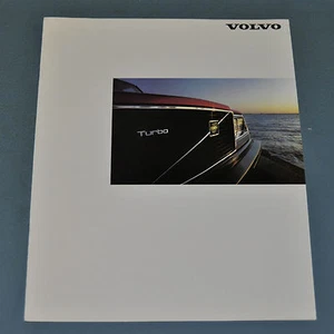 1983 Volvo Sedan Wagon DL GL Turbo Sales Brochure  - Imagen 1 de 5