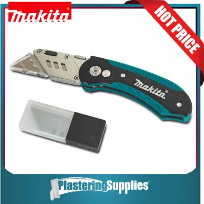 Makita Utility Knife Quick Change Folding Heavy Duty Construction E-10908 - image 1 of 4