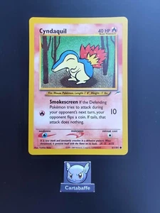 Carte Pokemon Cyndaquil 61/105 Neo Destiny US Unlimited Wizards - Imagen 1 de 2