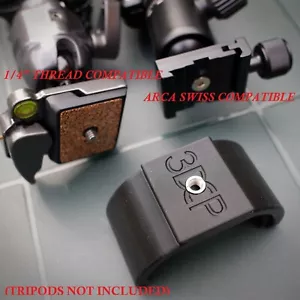 Universal Luftpistole Gewehrauflage Aufsatz für Stative Arca & 1/4" Gewinde (Std) - Bild 1 von 5