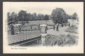 Postcard Portadown in County Armagh Northern Ireland early view of The Park - Picture 1 of 2