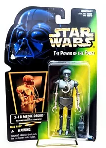 Droide Médico 2-1B Star Wars Vintage Kenner 1996 Poder de la Fuerza NUEVO - Imagen 1 de 9
