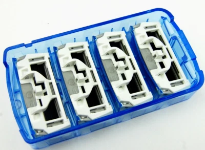 PAQUETES DE CARTUCHOS DE REPUESTO DOLLAR SHAVE CLUB MAQUINILLAS DE AFEITAR EJECUTIVAS 6 HOJAS 4ct Foto 1 de 4