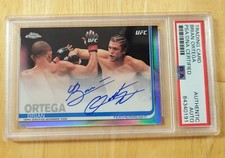 Brian Ortega 2019 Topps Chrome UFC #FA-BO Autograph PSADNA Auto