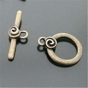 20PCS Vintage Bronze OT Clasps Charm Alloy Pendant Connector Jewelry DIY - Picture 1 of 2