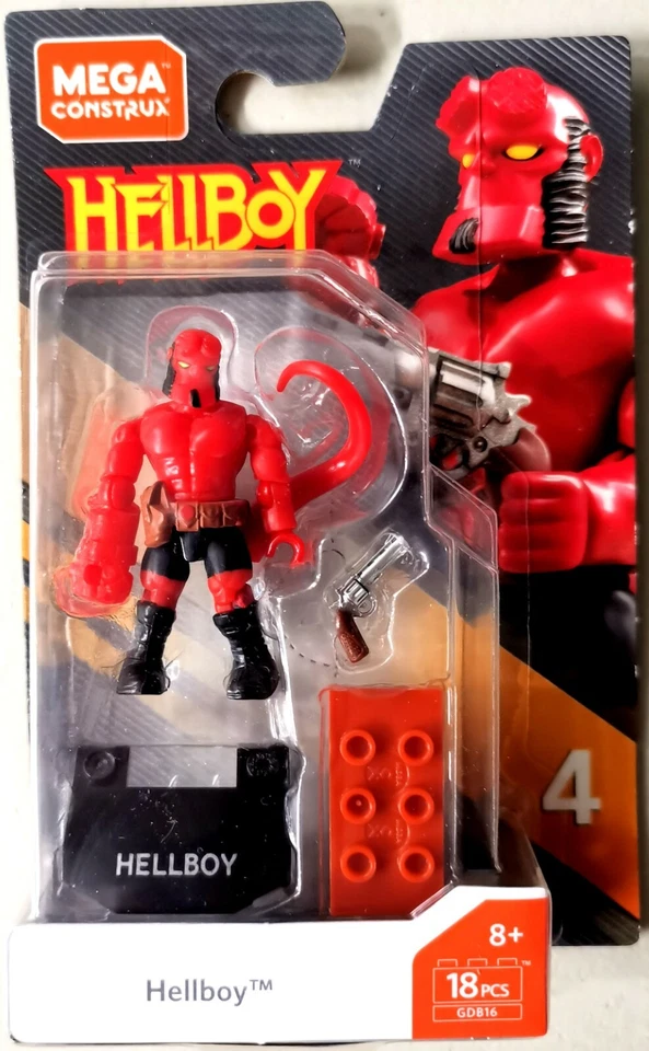 Mega Construx Heroes Series 4 Hellboy - Image 1 of 1
