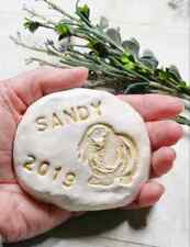 Lop Eared Rabbit  Memorial Stone Personalized 2.5 to 3.5" Ships Priority Mail